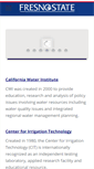 Mobile Screenshot of californiawater.org